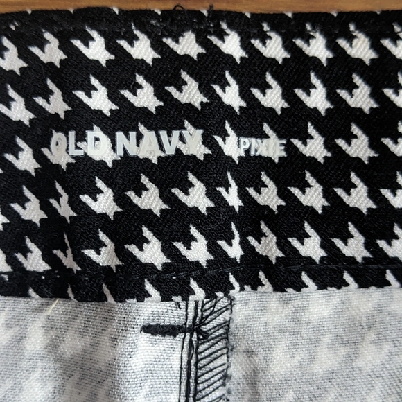NWT! Old Navy Houndstooth Pixie Pants - Sz 14 - Picture 2 of 6